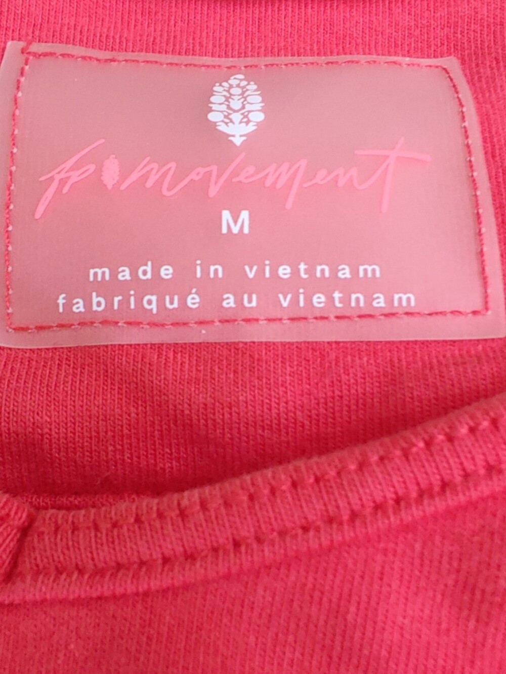 Free People Movement Hot Shot Onesie in Cherry Red Size Medium - Picture 9 of 10